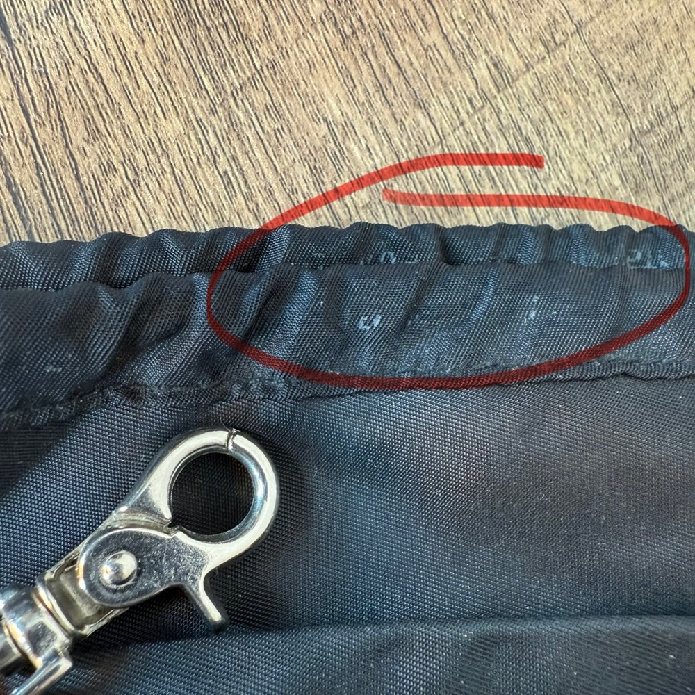 TINTAMER Black Toiletry Bag Pouch Drawstrings VIP Intelligent - Picture 13 of 15